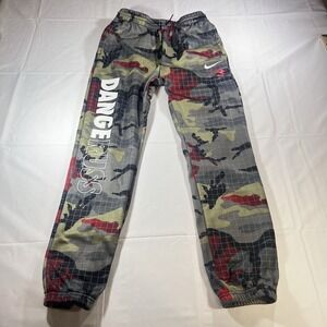 Nike Dangerous Russell Wilson camo pants joggers boys XL 13-15 years